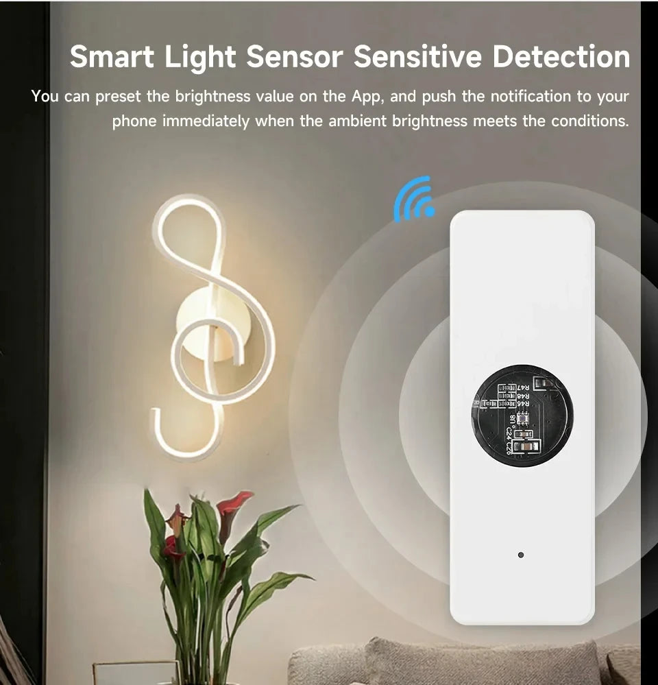 Tuya ZigBee Light Sensor for Smart Home Automation - Smarsty