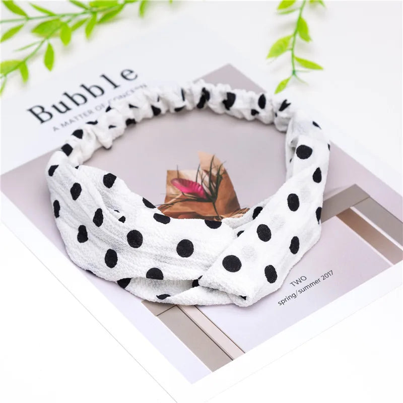 Bohemian Print Headbands For Women Vintage Turban Comfort - Smarsty