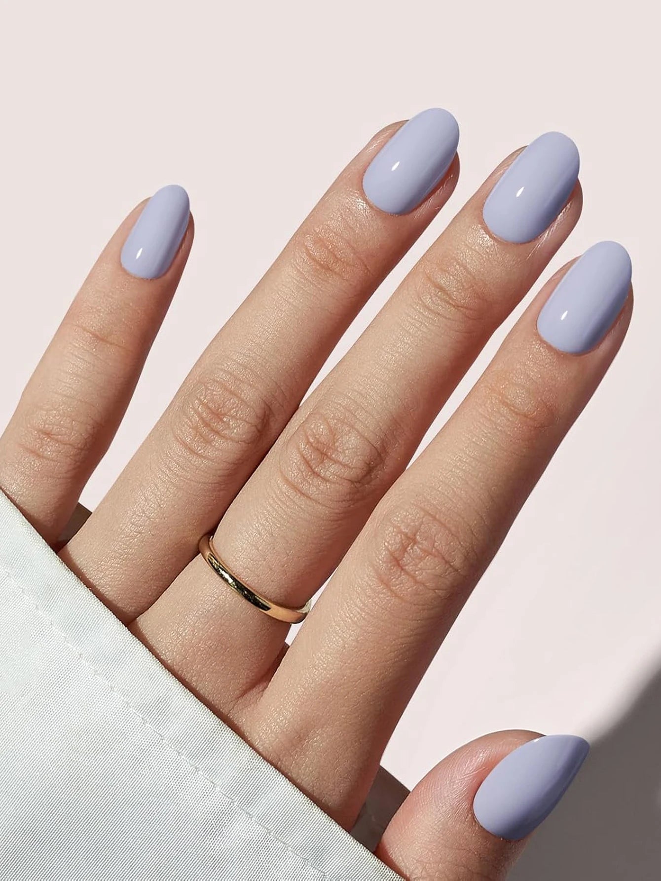 24pcs Press On Nails Black Medium Square Design - Smarsty