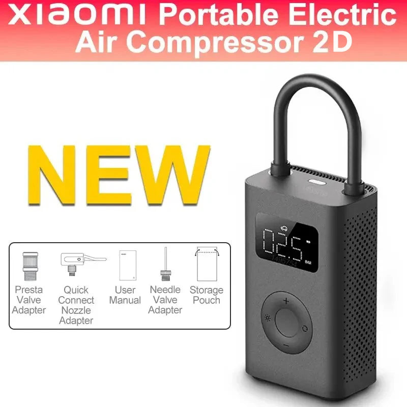 Rechargeable Portable Air Pump Inflator 2D 2000mAh - Smarsty