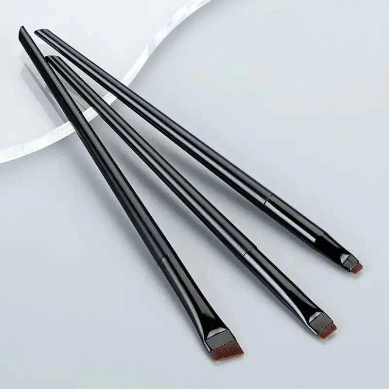 Eyeliner and Eyebrow Brushes Set for Precision Makeup Application - Smarsty