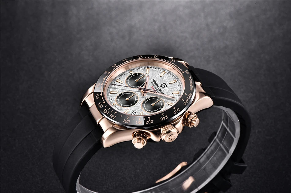 PAGANI DESIGN Men's Waterproof Chronograph Quartz Watch - Smarsty