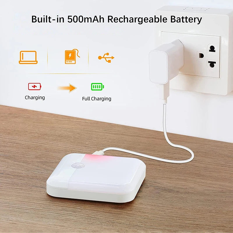 LED Wireless Motion Sensor Night Light for Easy Navigation - Smarsty