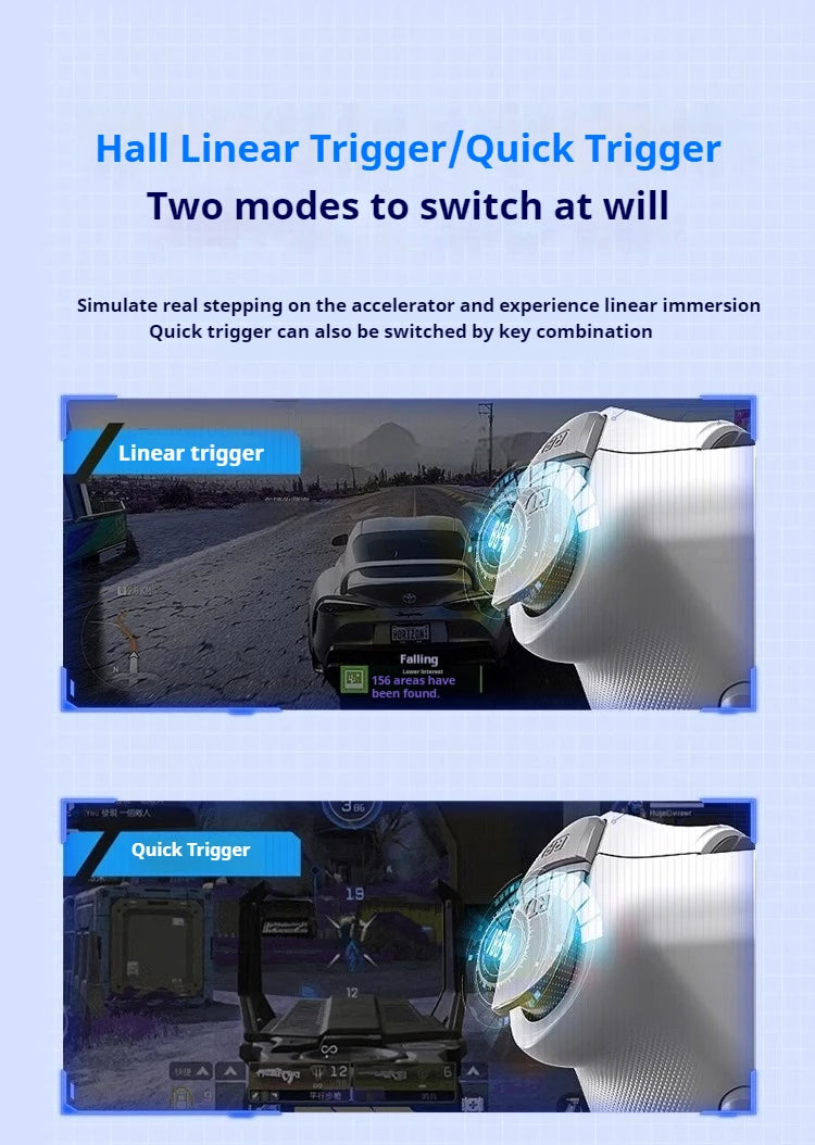 Memo S3 Type-C Mobile Gamepad with Hall Effect Joystick - Smarsty