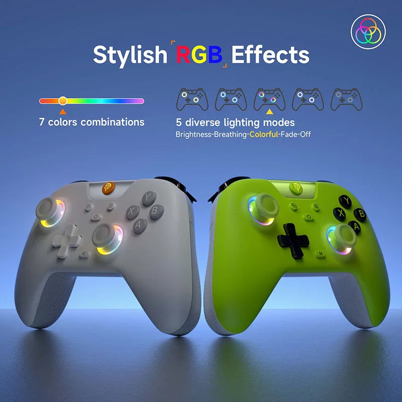 EasySMX X05 Wireless Gaming Controller with RGB Lights - Smarsty