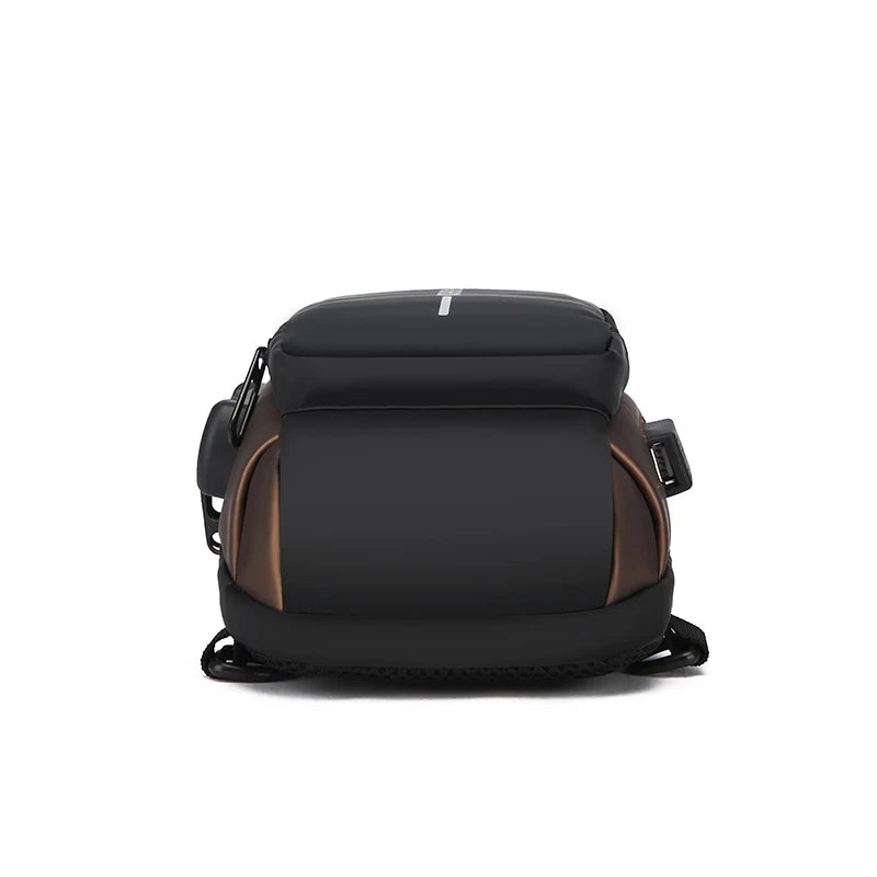 Mens Sling Bag With Phone Pocket Crossbody Zip Closure - Smarsty
