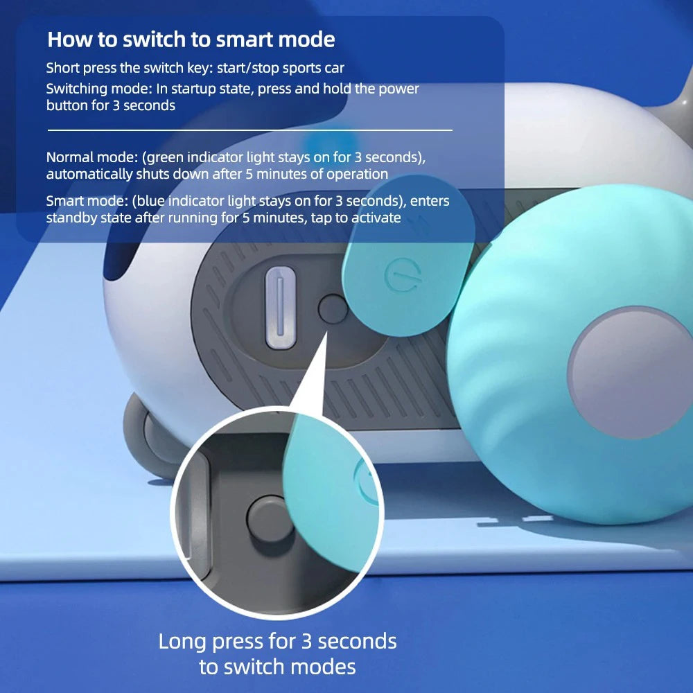 Smart Cat Toy with Remote Control for Interactive Play - Smarsty