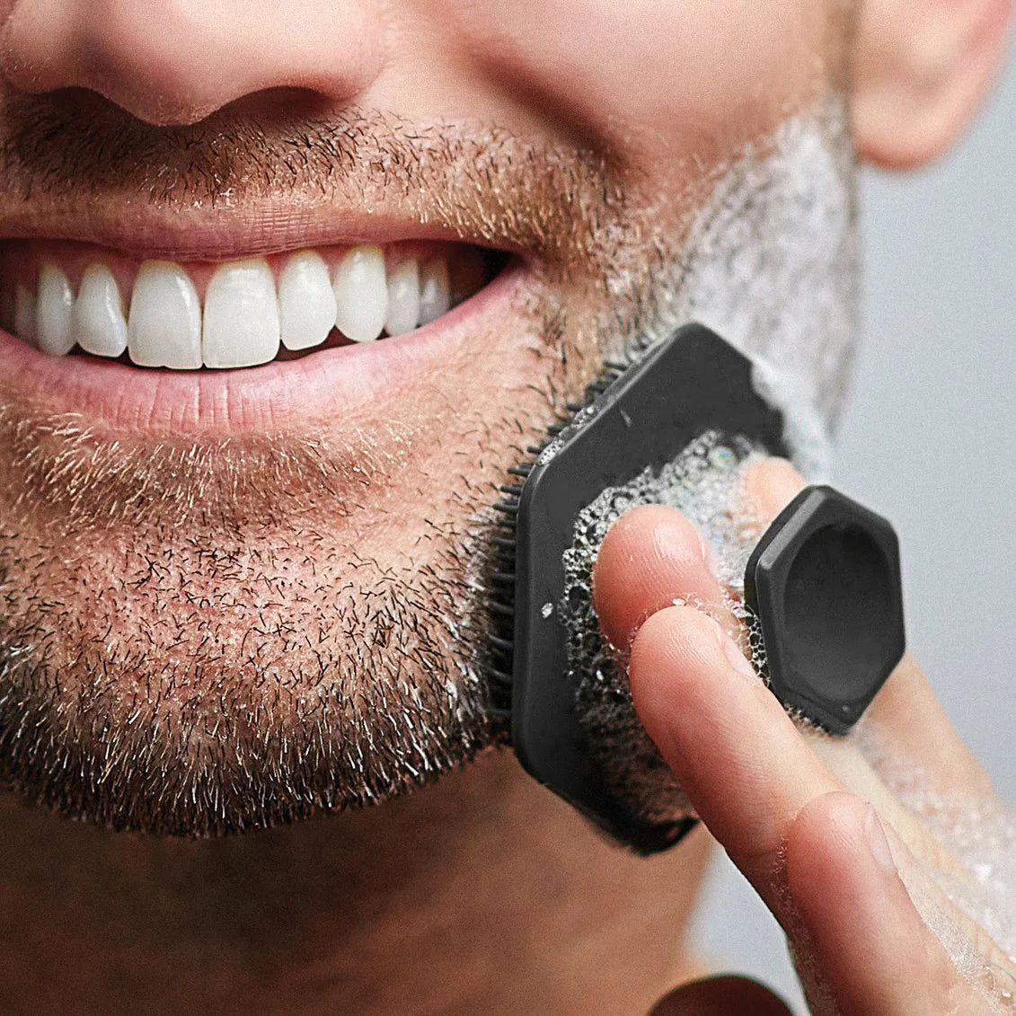 Men's Silicone Facial Cleaning Brush for Deep Cleansing - Smarsty