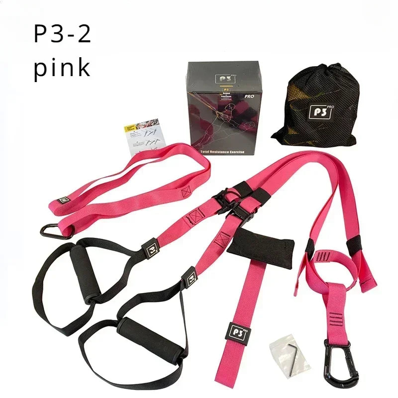 Suspension Training Strap Fitness Strength Power Suspension Trainer Adjustable Yoga Strap Wall Mount Professional Trx Tensioner