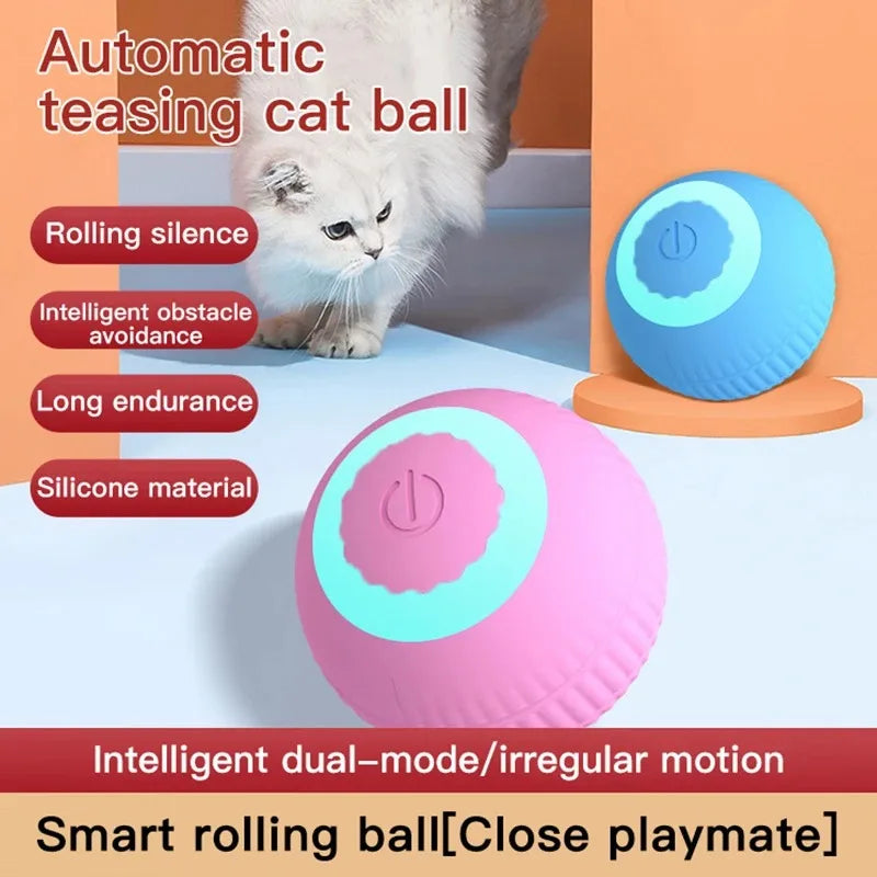Interactive Electric Cat Ball Toy for Engaging Play - Smarsty