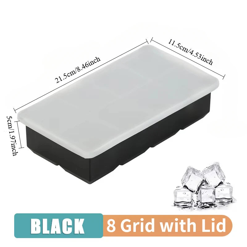 Silicone Ice Cube Molds for Whiskey and Cocktails - Smarsty