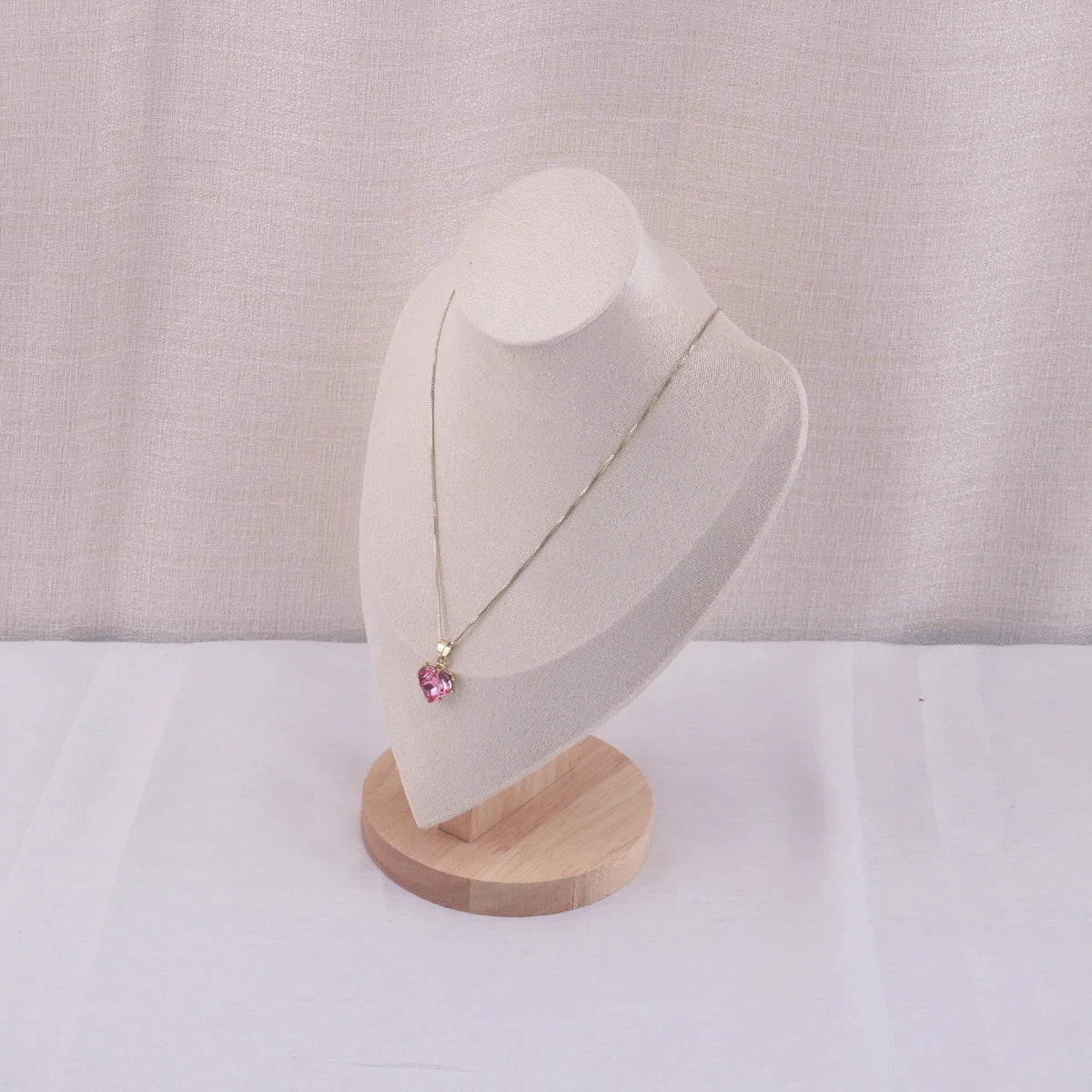 Velvet Jewelry Display Stand for Necklaces and Pendants - Smarsty