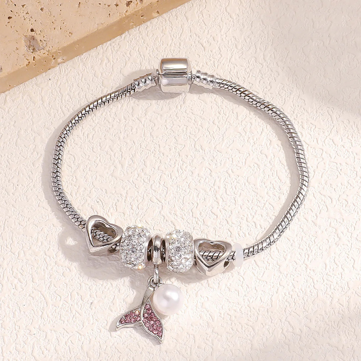 Women's Beaded Love Bracelet for Daily Style - Smarsty