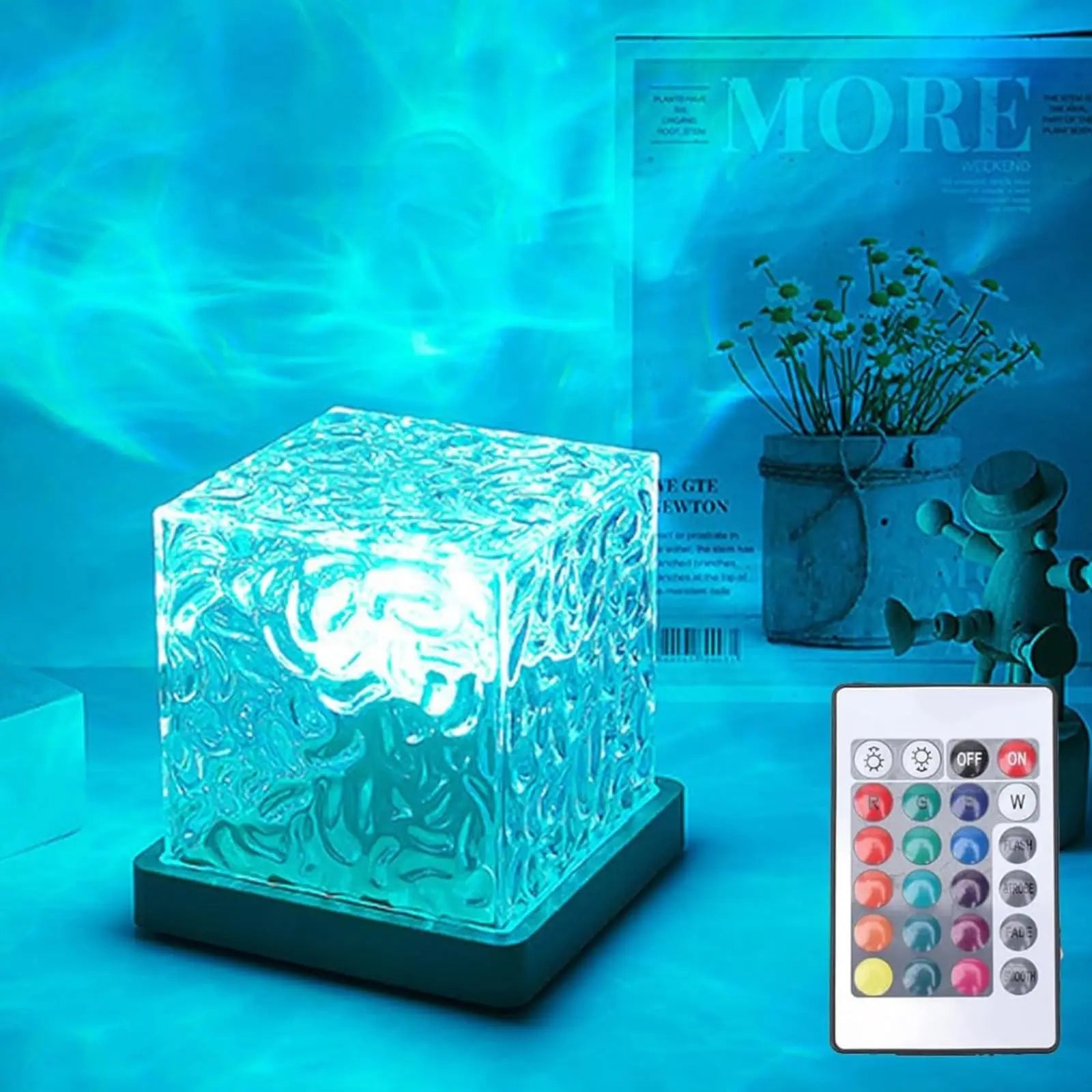 Ocean Wave Projector Light with 16 Color Options - Smarsty