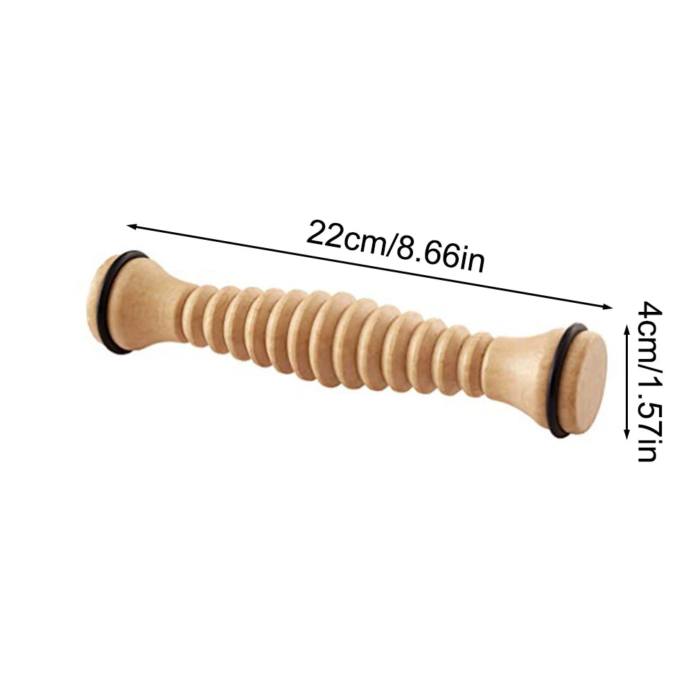 Wooden Foot Roller Massager for Stress Relief - Smarsty