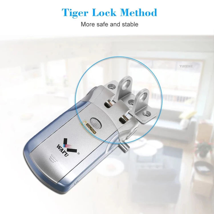 Smart Invisible Deadbolt Door Lock with Remote Control - Smarsty