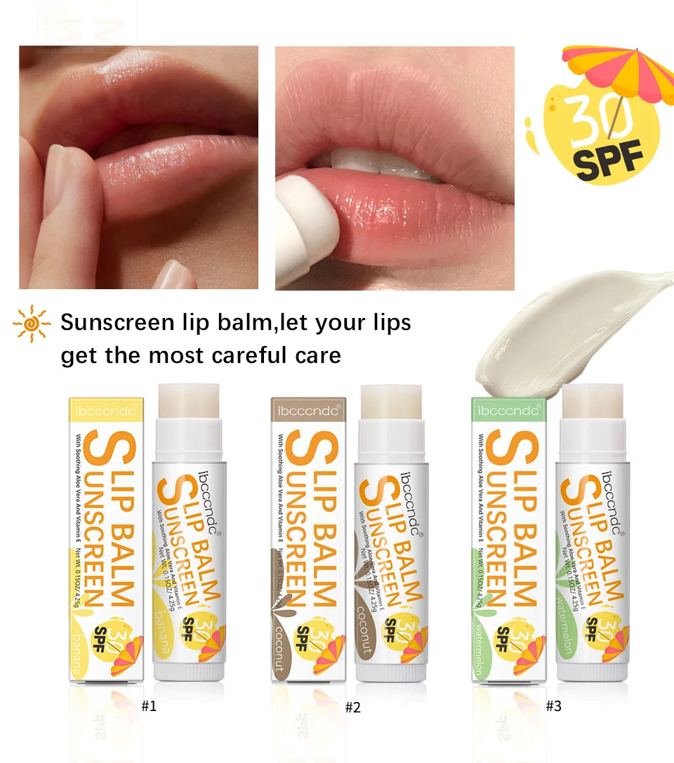 Sunscreen Lip Balm SPF 30 Moisturizing Flavor Variants - Smarsty