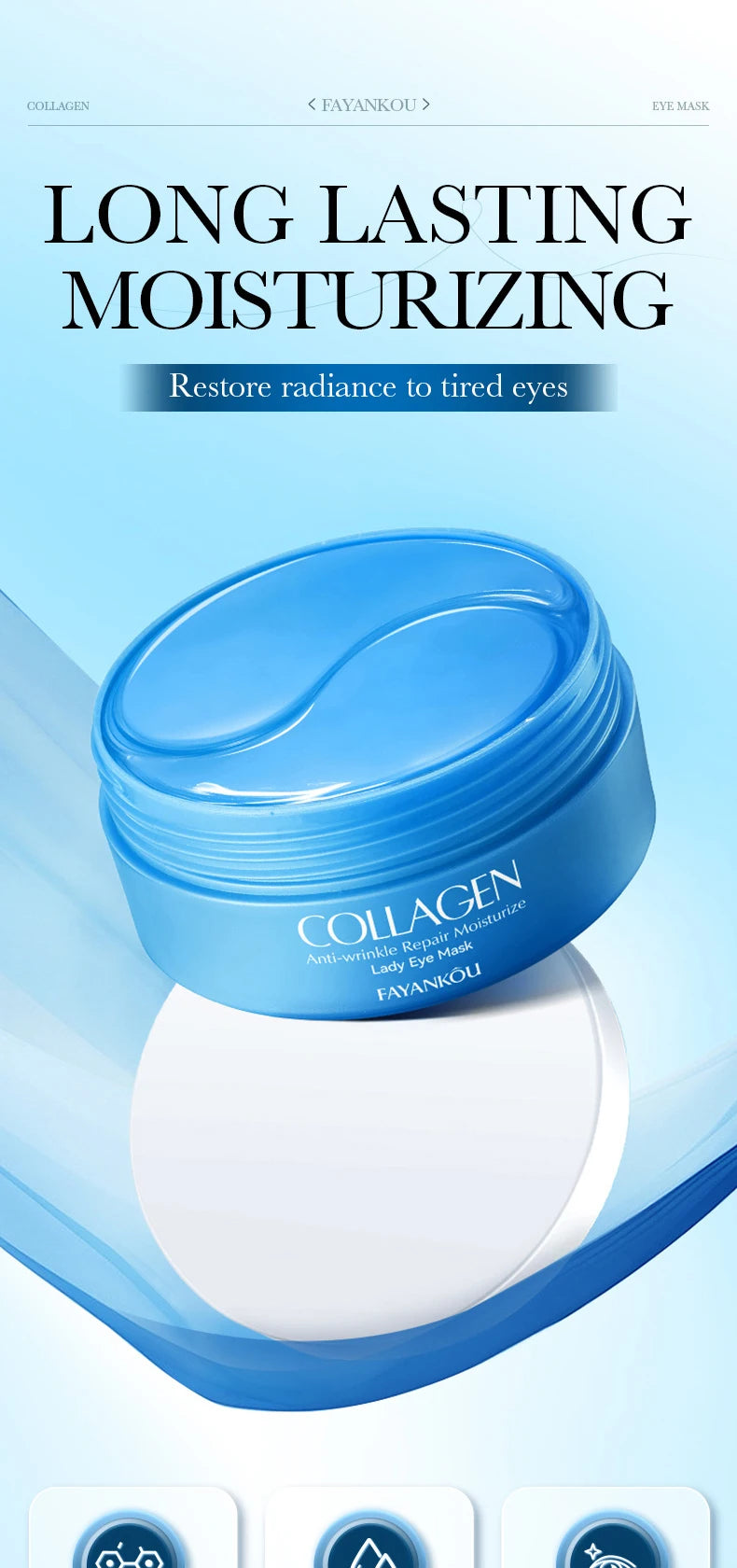 Crystal Collagen Eye Masks for Dark Circles and Puffiness - Smarsty