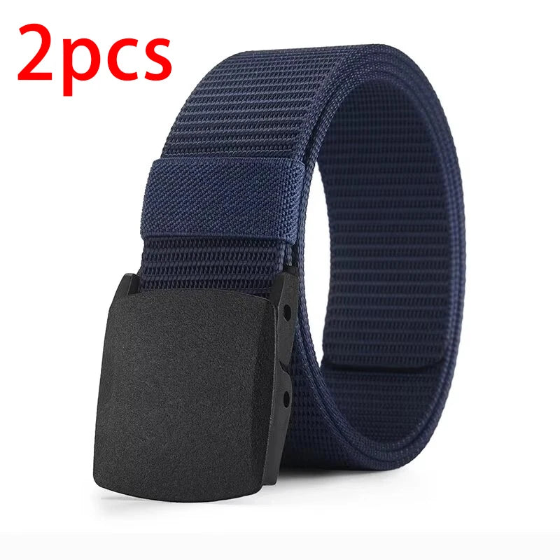 Unisex Canvas Tactical Belt Durable Outdoor Sports Belt - Smarsty