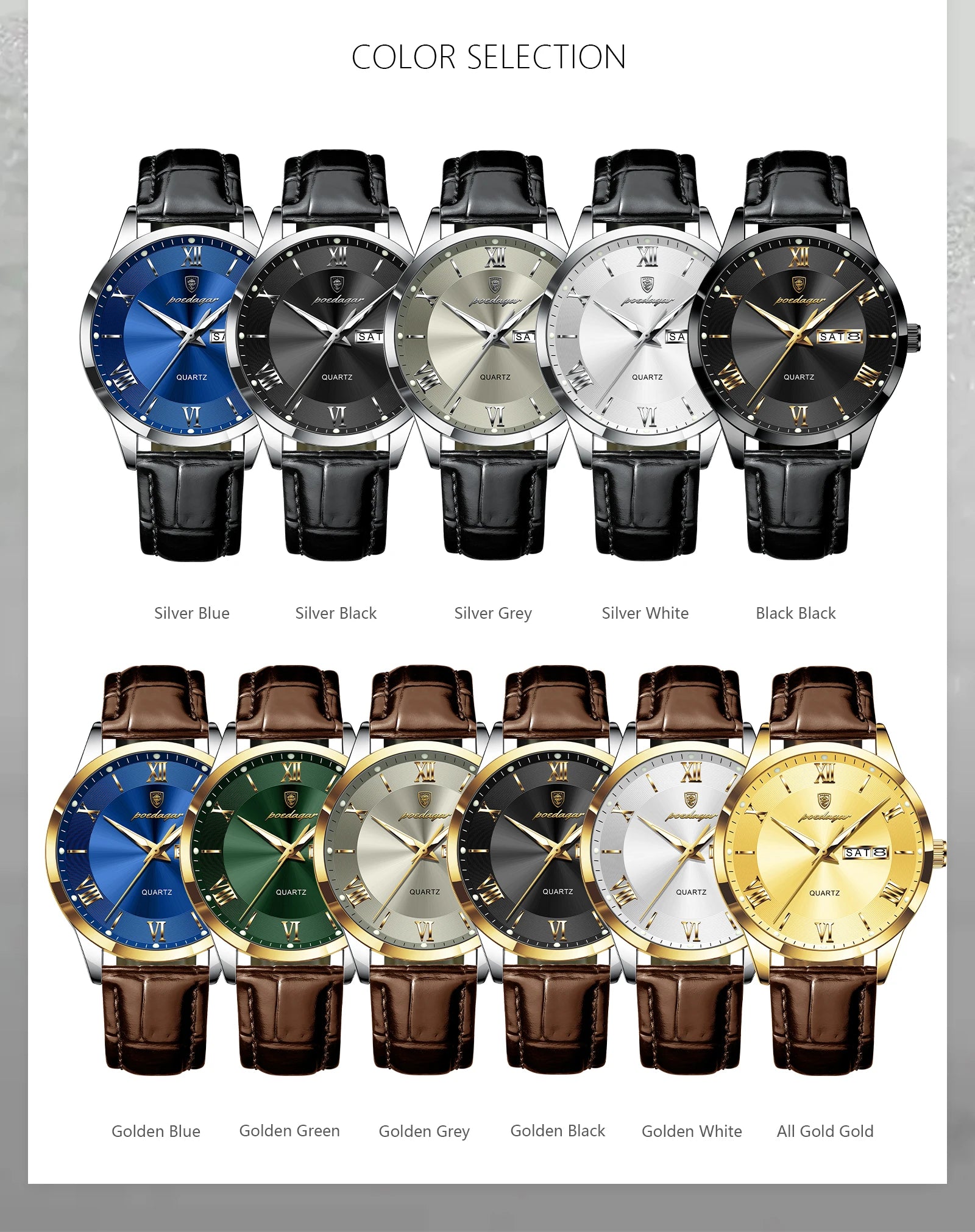 Luxury Waterproof Military Watch For Men with Luminous Dial - Smarsty