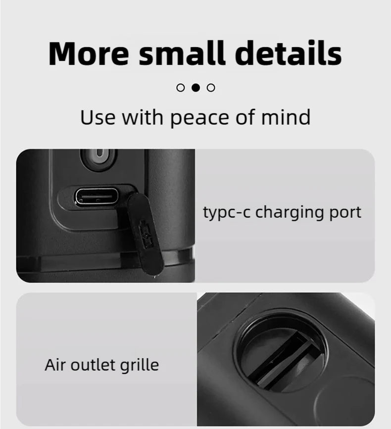 Cordless Electric Air Pump With Lights For Camping - Smarsty