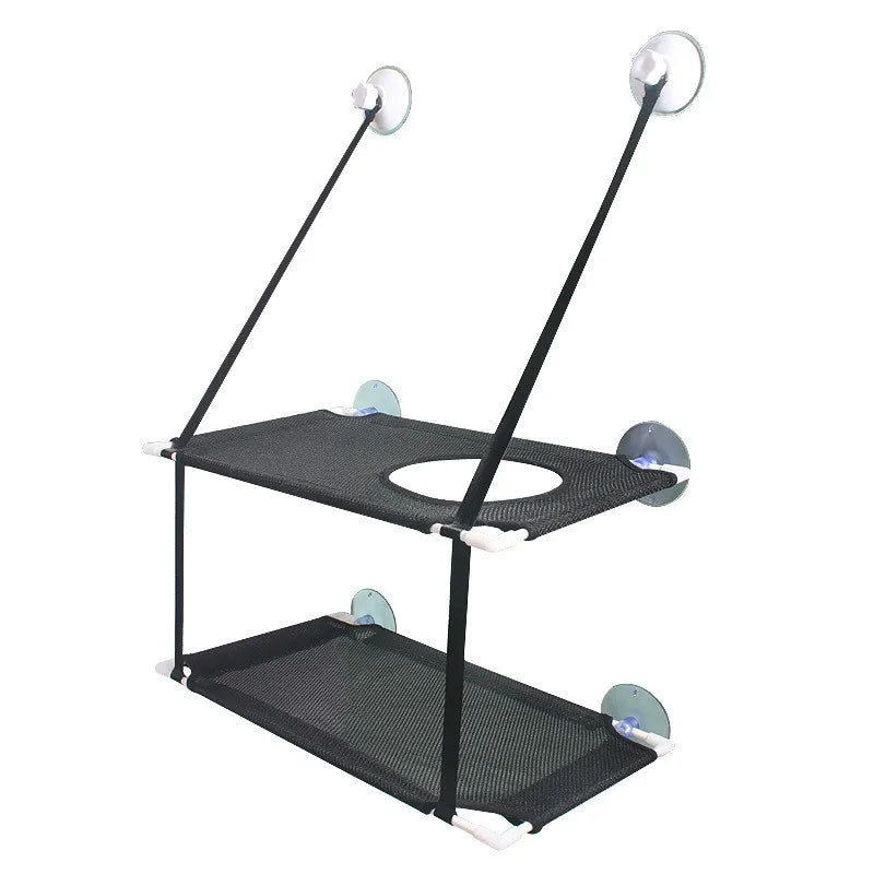 Cat Hammock Window Bed for Sunny Relaxation - Smarsty