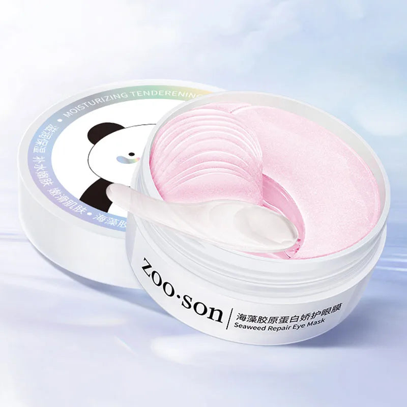 Gold Crystal Collagen Eye Masks for Dark Circles Relief - Smarsty