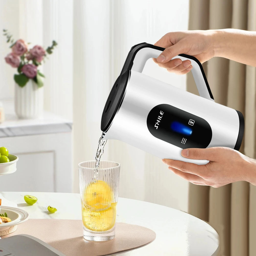 2.2L Electric Kettle Temperature Control Bottle Electric Digital Display Hot Water Boiler Auto-Shutoff Thermal Water Kettle