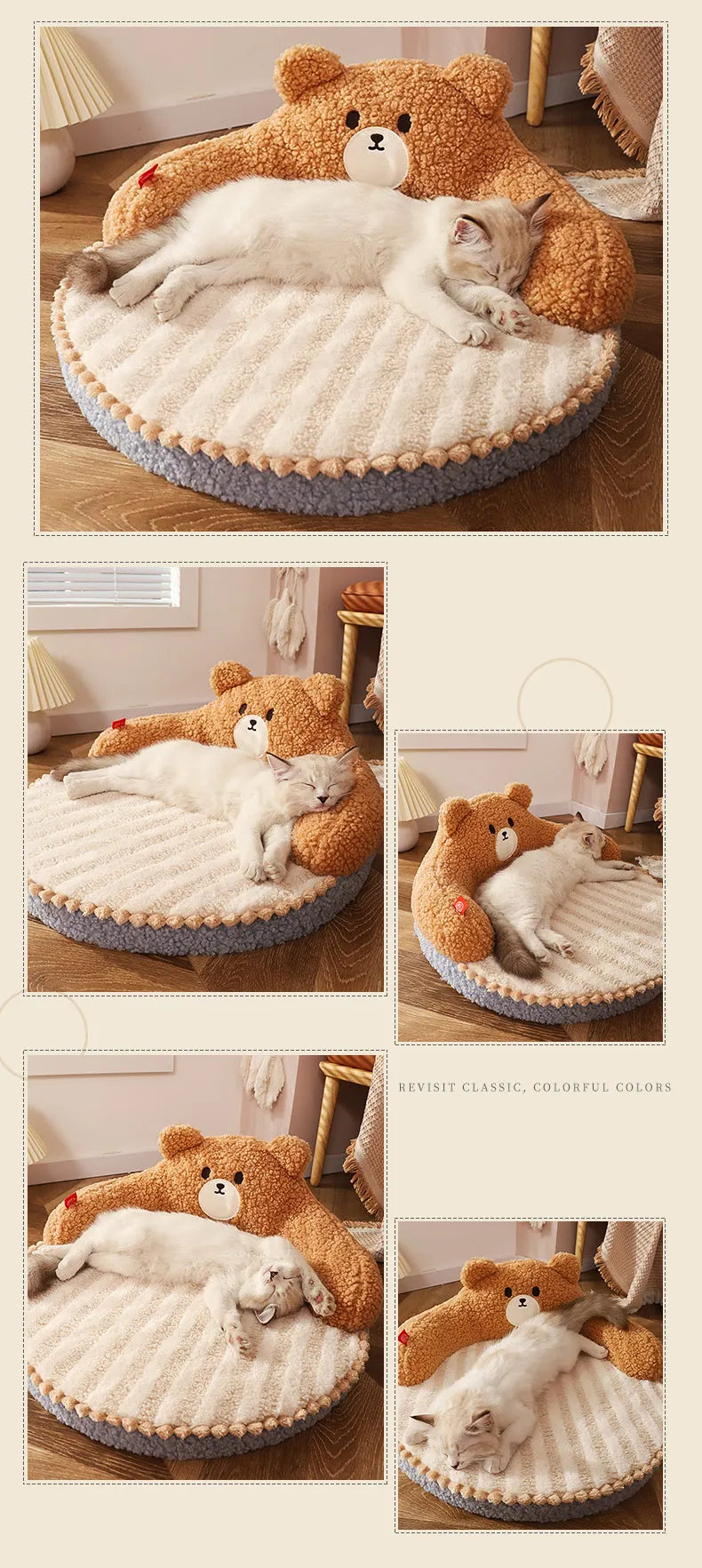 Durable Cat Bed Mat for Small Dogs and Cats - Smarsty