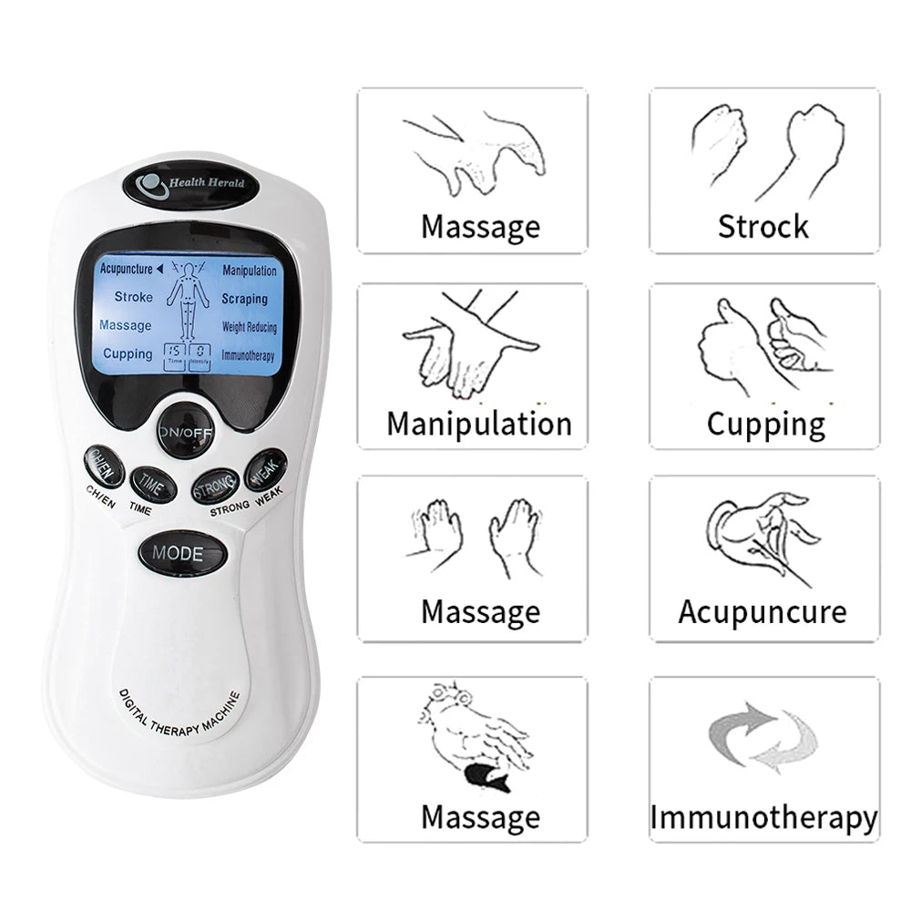 Electric Muscle Stimulator for Neck and Back Relief - Smarsty