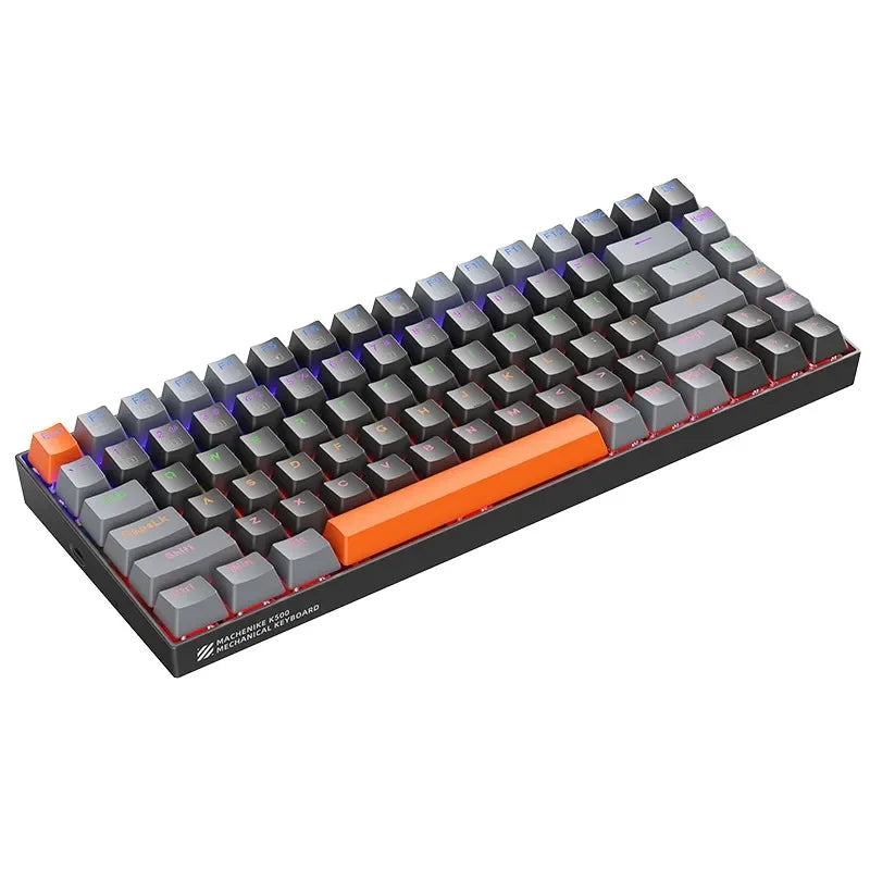 Mechanical Keyboard 75 Percent Hot Swappable Backlit Gaming