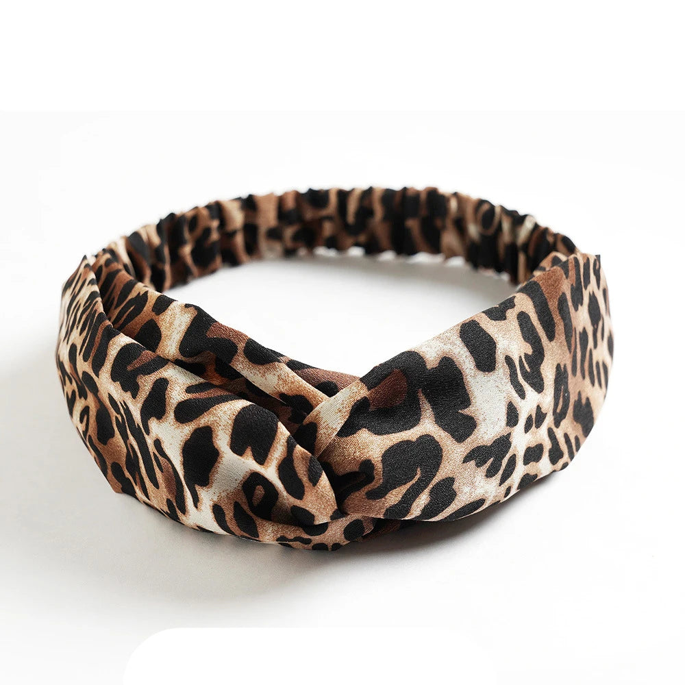 Bohemian Print Cashmere Headbands For Women Vintage Comfort - Smarsty