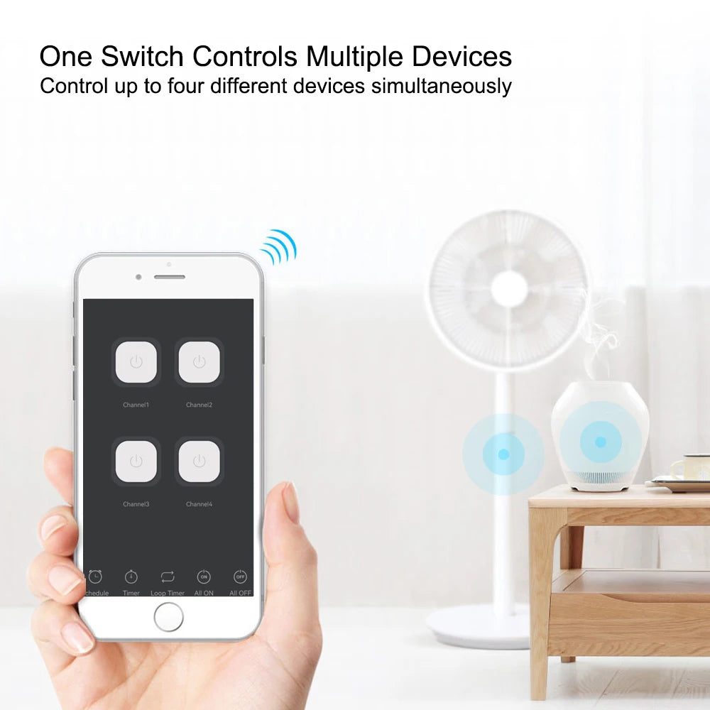Smart WiFi Relay Switch Module with Alexa Compatibility - Smarsty