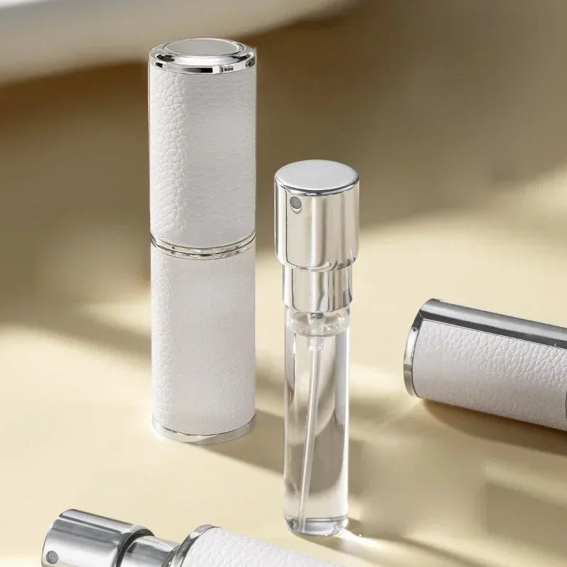 Portable Leather Perfume Atomizer Refillable Mini Spray Bottle - Smarsty