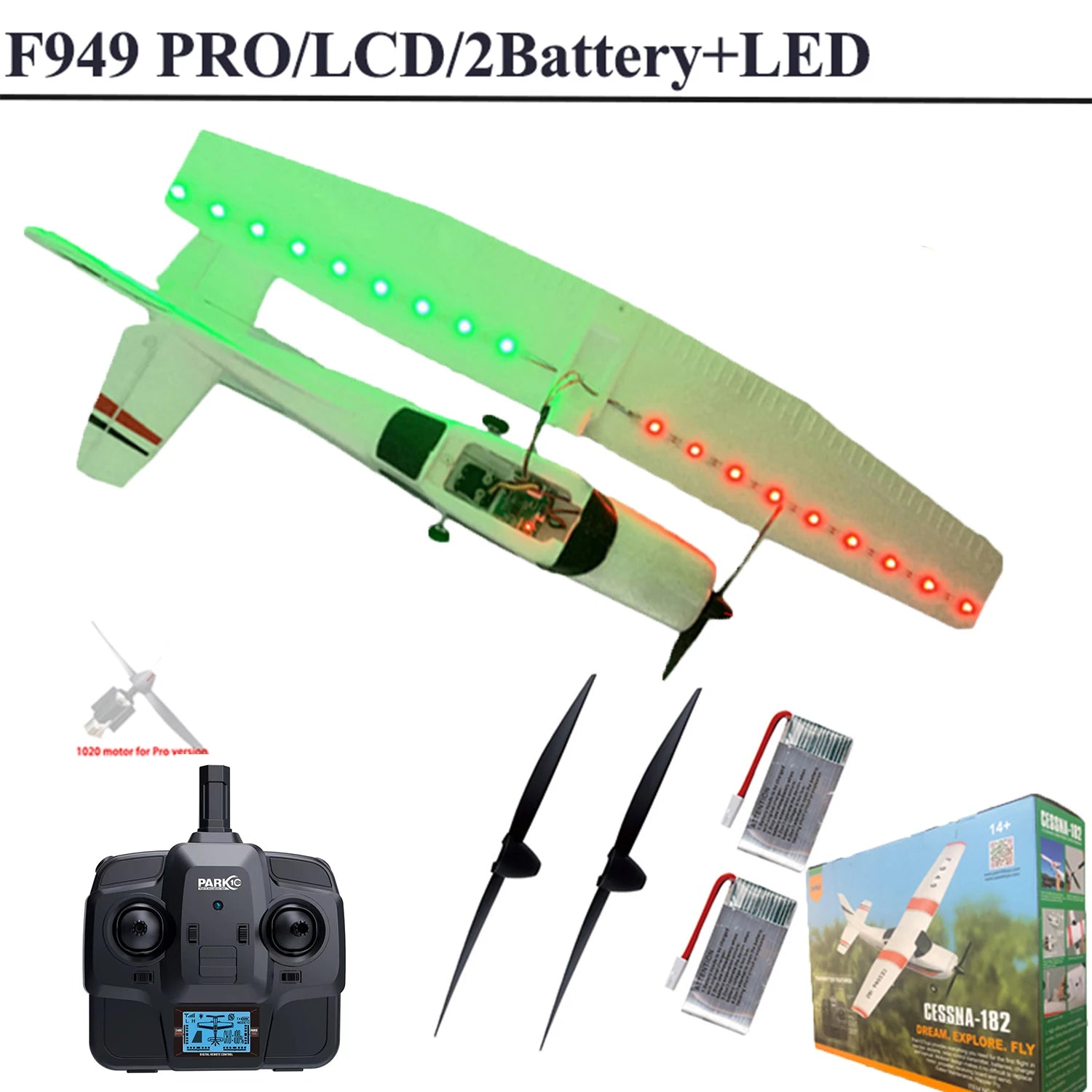 WLtoys F949 2.4G 3D6G 3Ch RC Airplane Fixed Wing Plane Outdoor Toys Drone RTF Upgrade Version Digital Servo F949S With Gyroscope - Smarsty