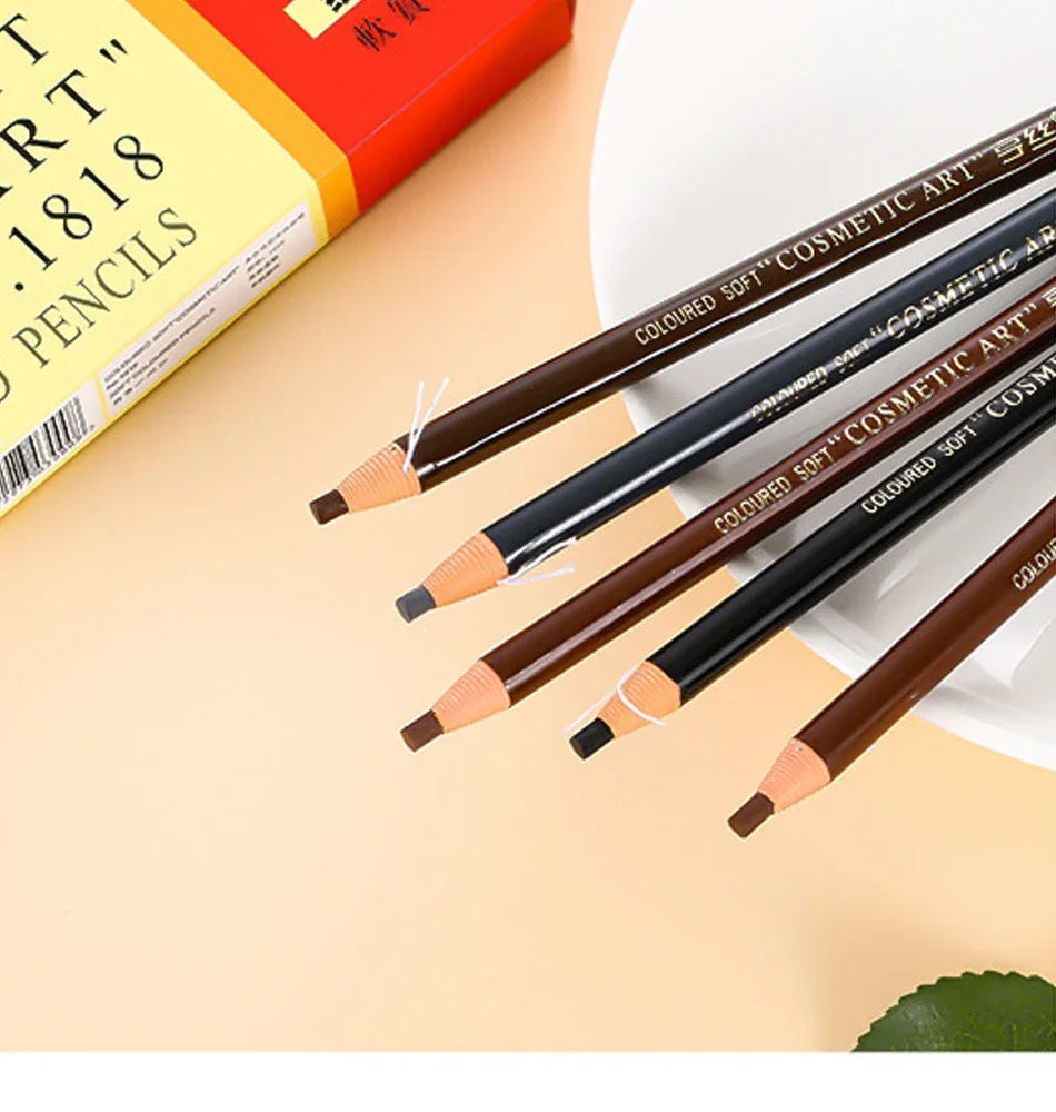 5pcs Waterproof Microblading Eyebrow Pencil Set - Smarsty