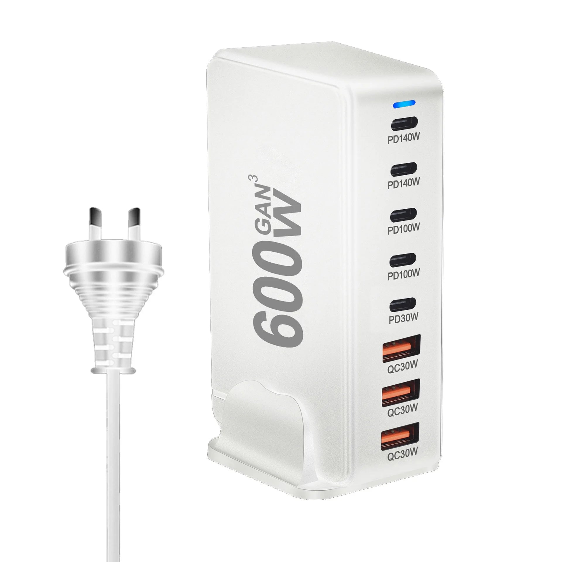 GaN USB C ChargerPro 8 Port Fast Charge For Tablets - Smarsty