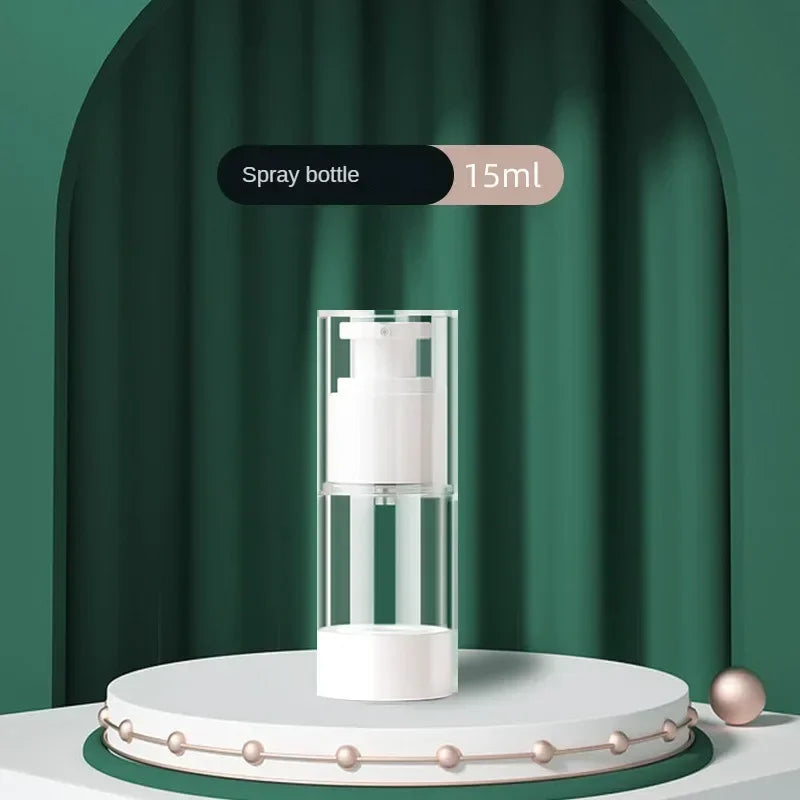 Clear Airless Pump Bottle for Travel Size Creams - Smarsty