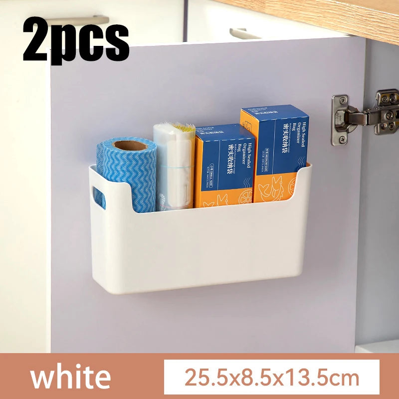 Non Perforated Cling Film Rack For Kitchen Organization - Smarsty