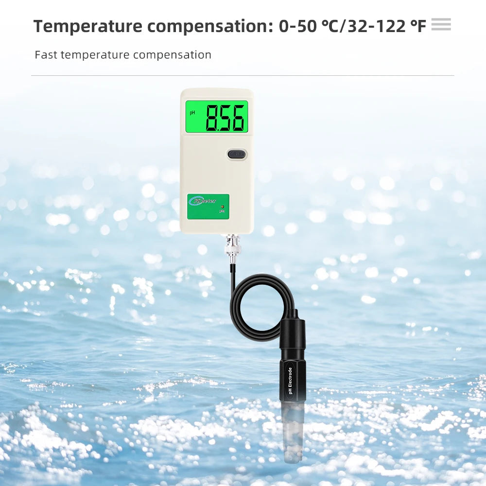 Digital PH Meter Water Quality Tester with Backlight - Smarsty