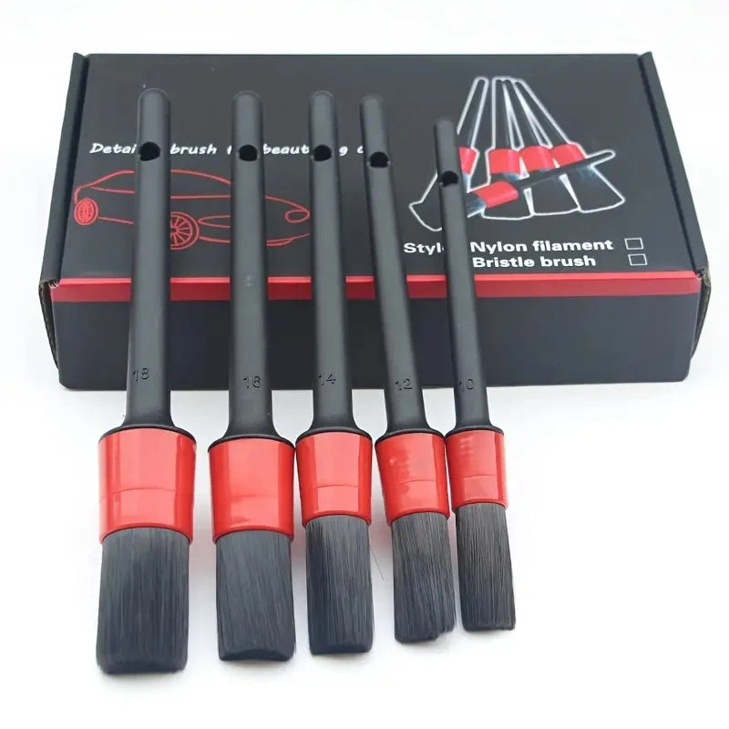 Car Detailing Brush Set For Dashboard And Vents Cleaning - Smarsty