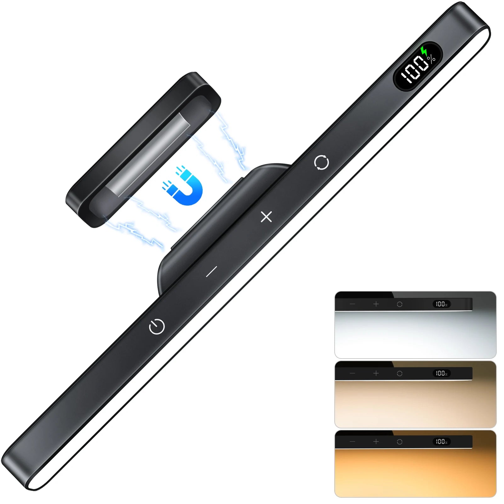 Rechargeable Touch Table Lamp with Magnetic Design - Smarsty