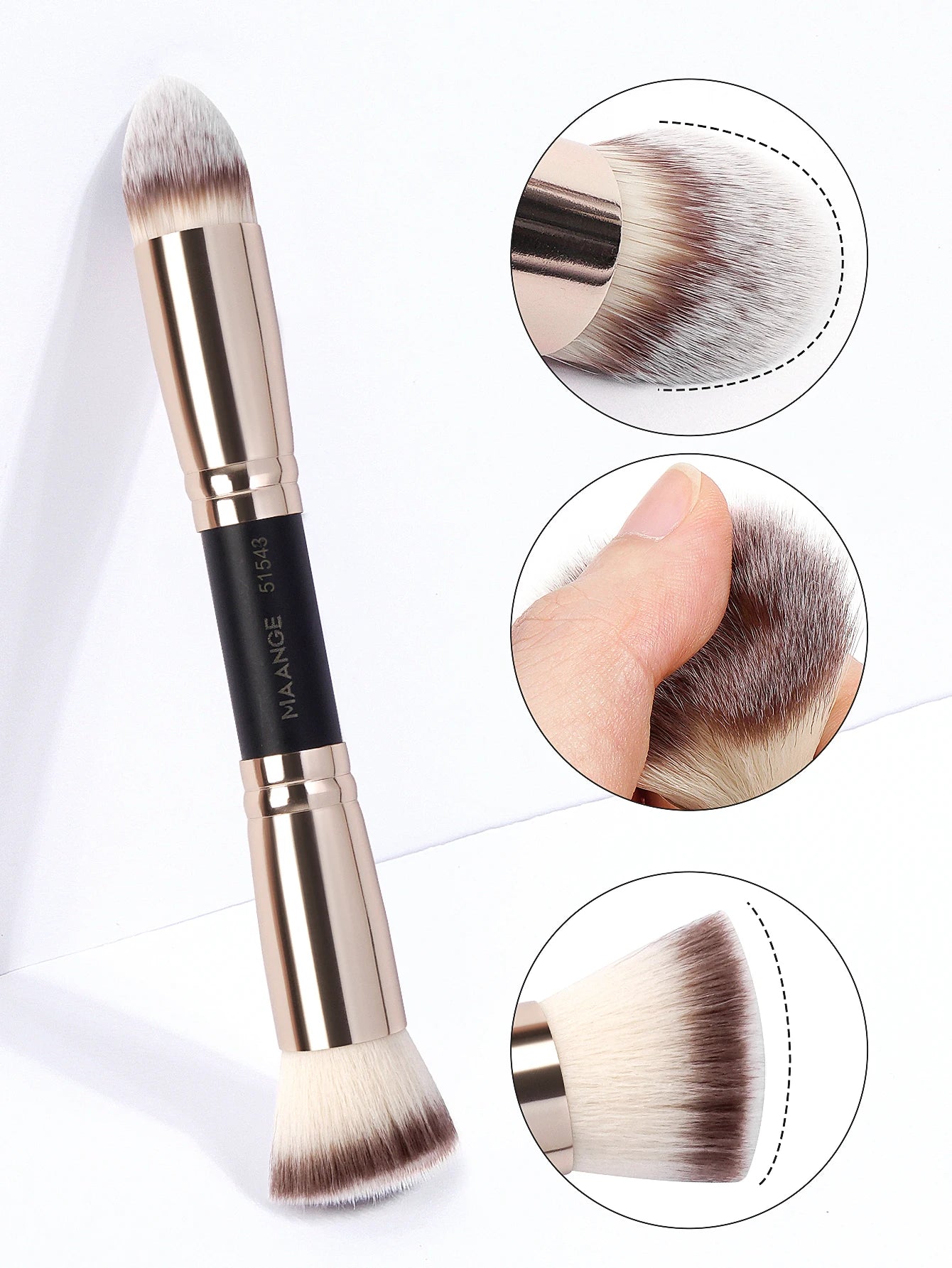 MAANGE 4 Piece Makeup Brush Set for Beginners - Smarsty
