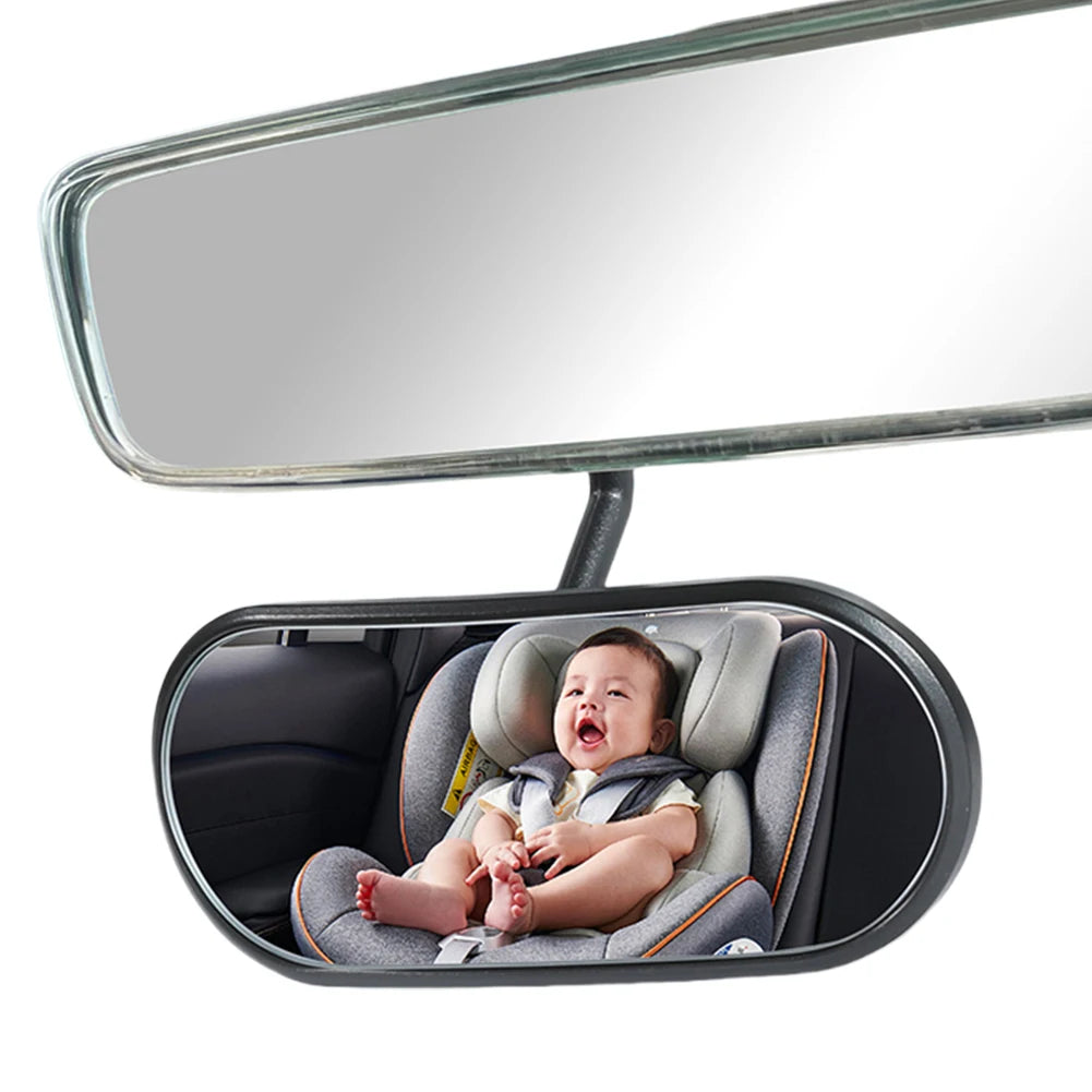 Baby Car Mirror Wide Angle Backseat Monitor Automotive Rearview Baby Observation Mirror Car Interior Accessories