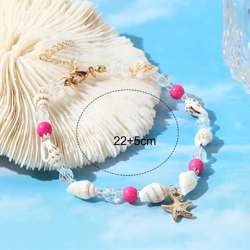 Bohemian Starfish Bracelet for Women Beach Jewelry - Smarsty