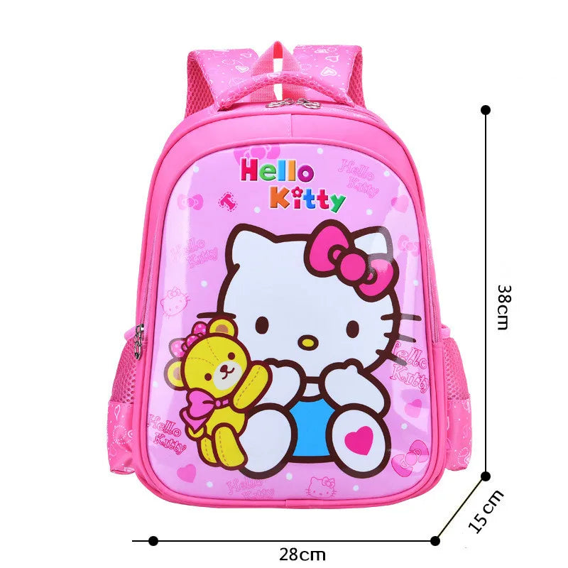 Durable Cartoon Nylon School Backpack Unisex For Kids - Smarsty