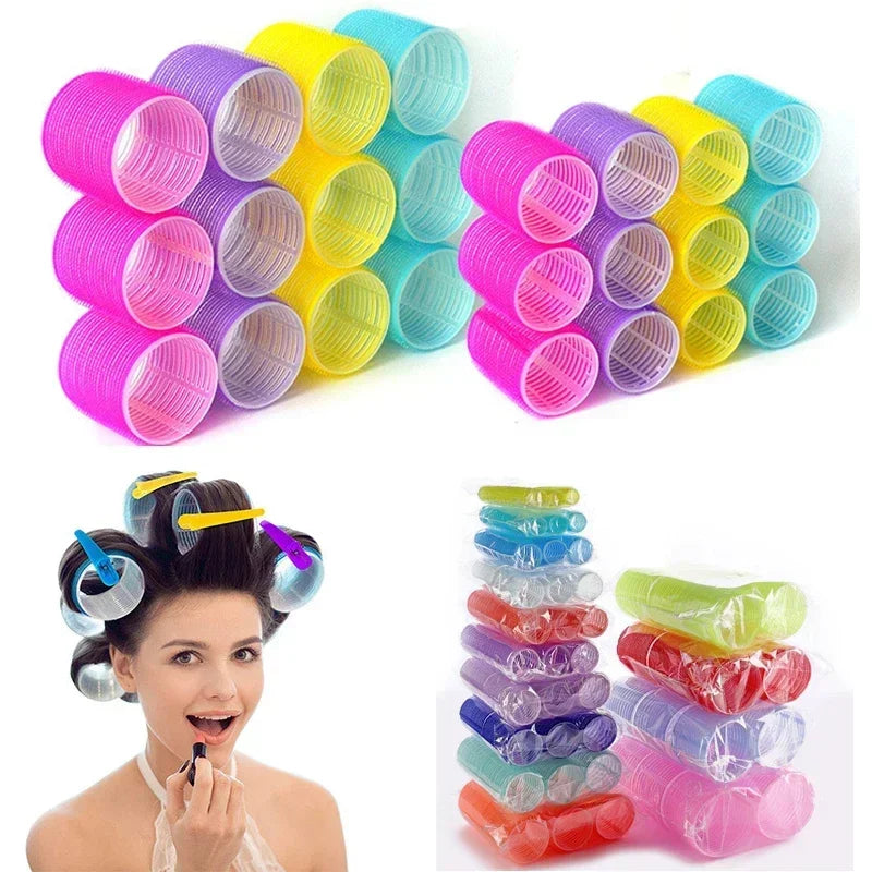 Jumbo Heatless Hair Rollers for Effortless Curls - Smarsty