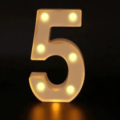 Luminous Alphabet LED Letter Night Light Decor - Smarsty