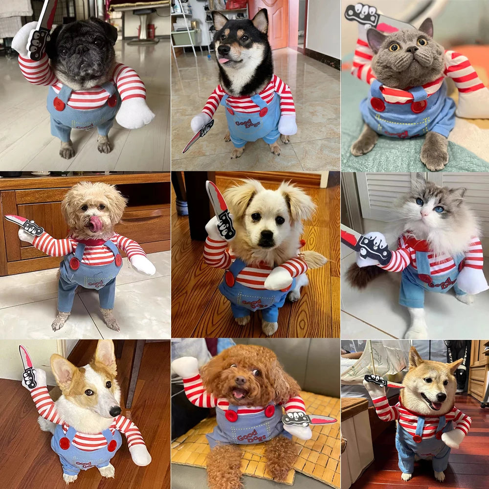 Funny Halloween Dog Costume for Small Medium Large Dogs - Smarsty