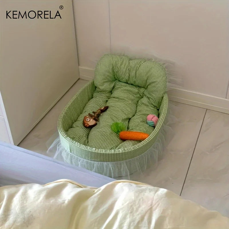 KEMORELA Washable Cat Sofa Bed with Removable Cover - Smarsty